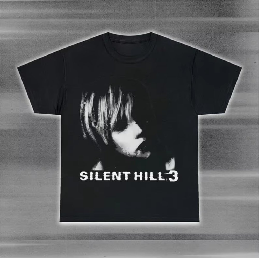 2026 Silent Hill 3 Men Women T - Retro Gaming T Shirt recension och pris