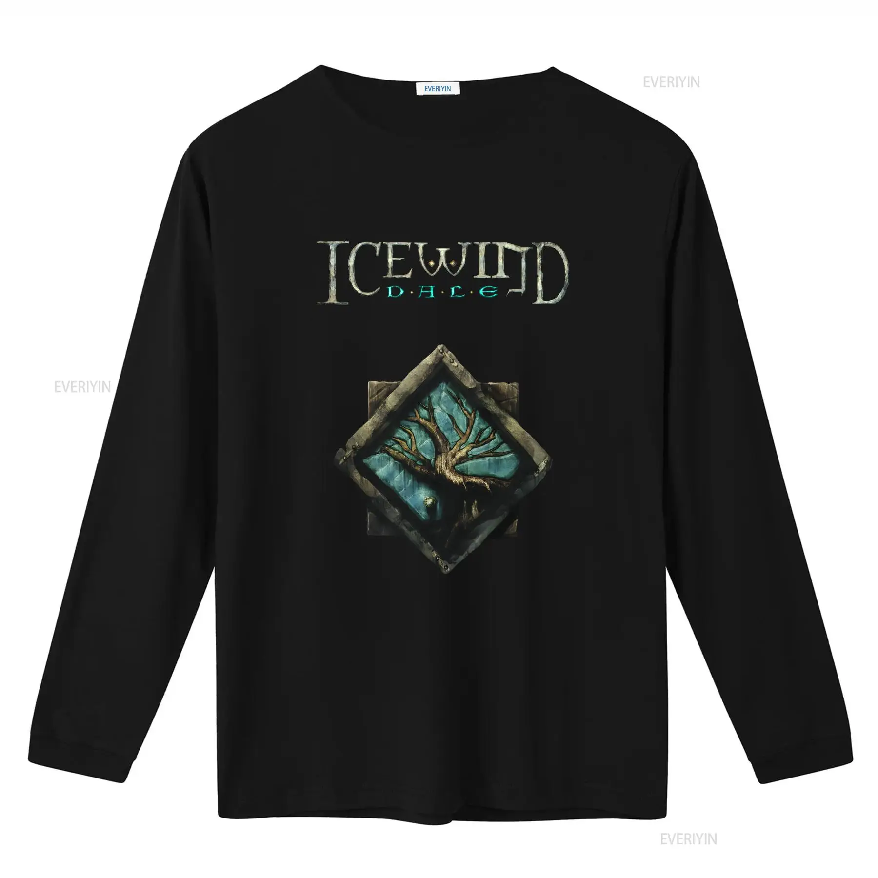 Icewind Dale Logo Classic Vide - Retro Gaming T Shirt recension och pris