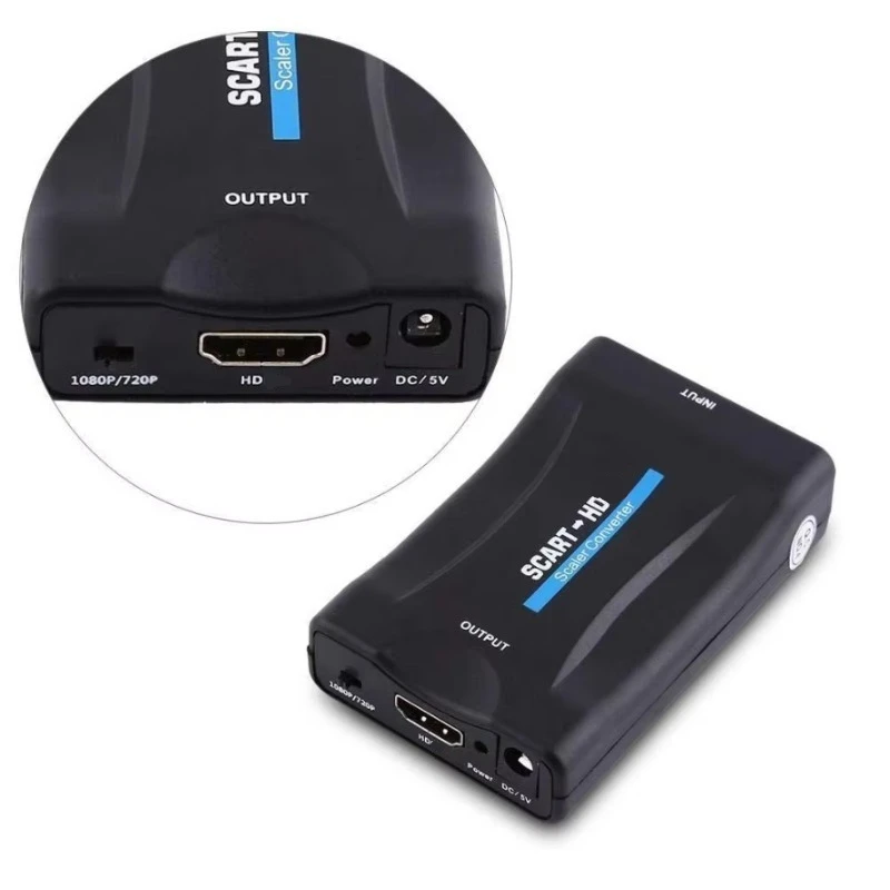 USB Powered SCART to HD Conver - Scart To Hdmi recension och pris